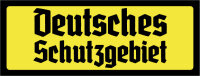 Blechschild - Schutzgebiet2