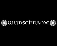 Badetuch - Schwarze Sonne 2  mit Wunschnamen