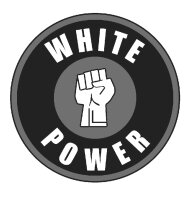 Strickmütze White Power