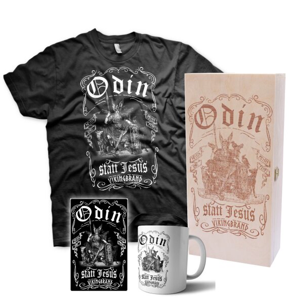 Geschenkbox Odin statt Jesus Vikingbrand L