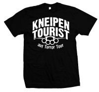 Kneipen Tourist - Tshirt Bier Party Oi Funshirt böse...