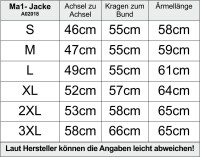 Nichts ist für die Ewigkeit - MA1 Pilotenjacke