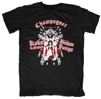 Böhse Jungs Champagner Koks & Nutten - Tshirt S