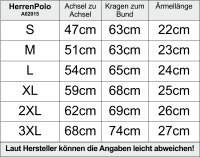 Frei & Böse Pogo Herren Polo mit Streifen L