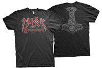 Thor Donngergott Götterhammer  Herren Tshirt 5XL