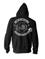 Viking Crew - Kapuzen ZIP Brotherhood Asgard MC S.o.A. Bikes 1%er Thorhammer 4XL