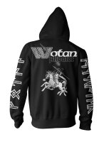 Allvater Wotan  - KapuzenzipJacke Sleipnir Odin Thor Viking Wikinger 2XL