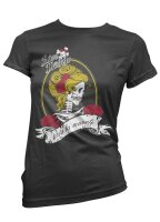 Böse Mädels Viva la muerte - GirlieShirt Biker...